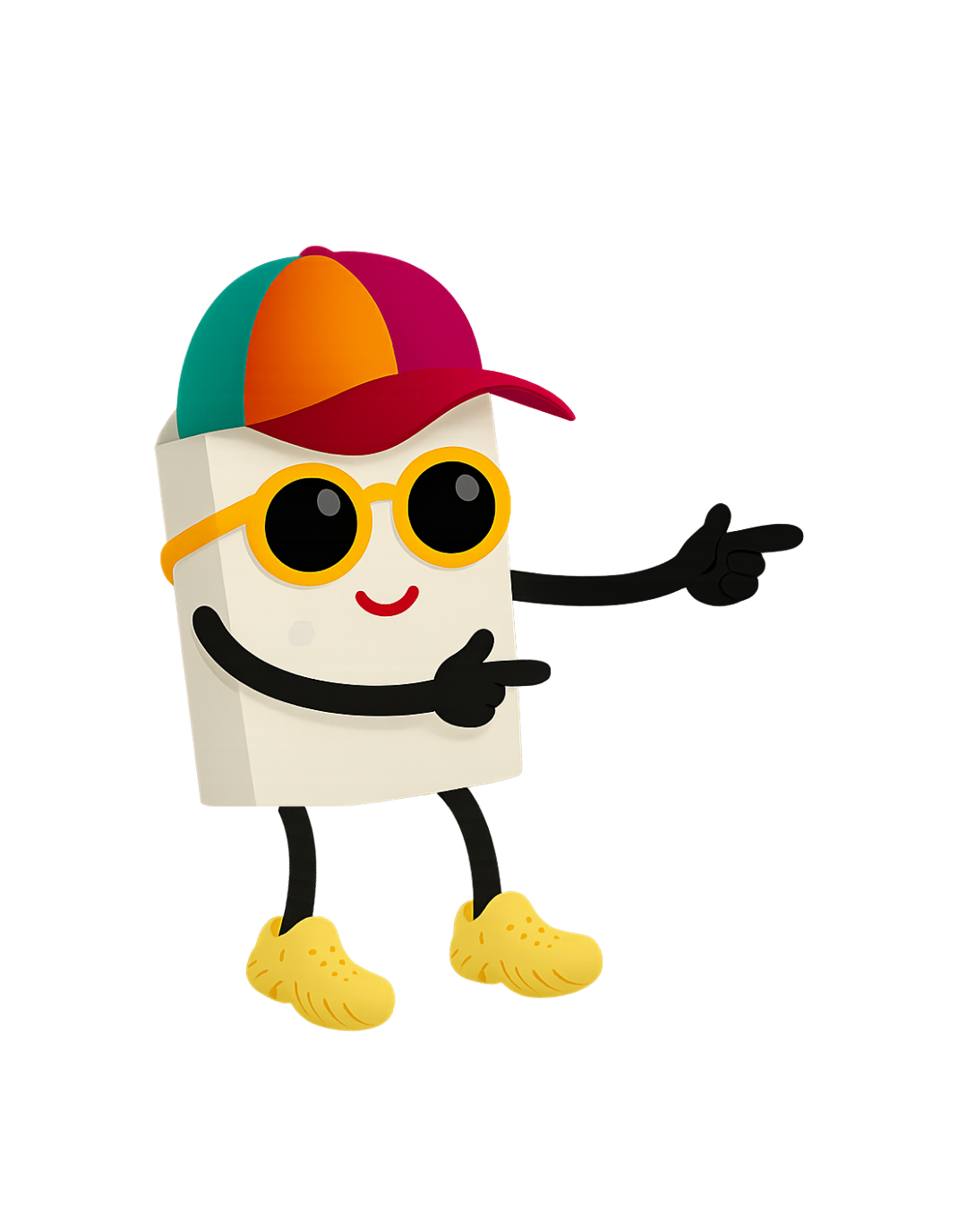 Mascota Chrokant arată locația